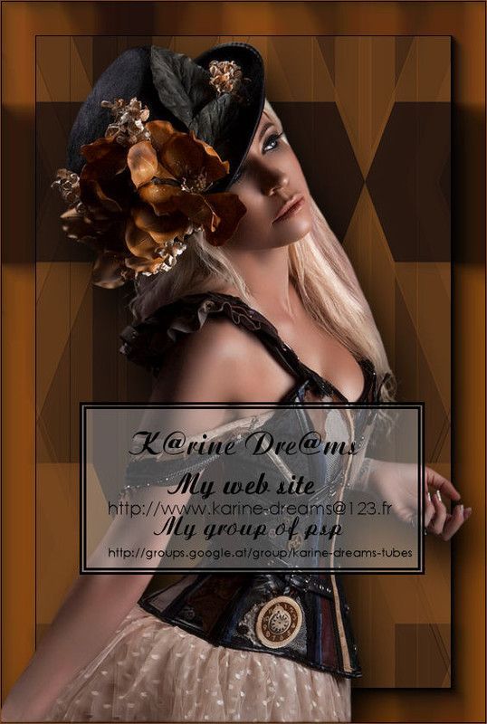 TUBE FEMME AVEC CHAPEAU ET FLEURS